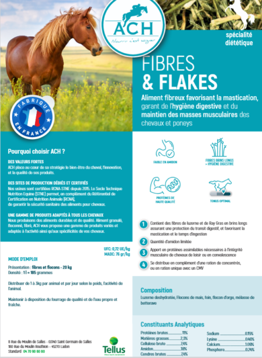 FICHE TECHNIQUE ACH FIBRES & FLAKES